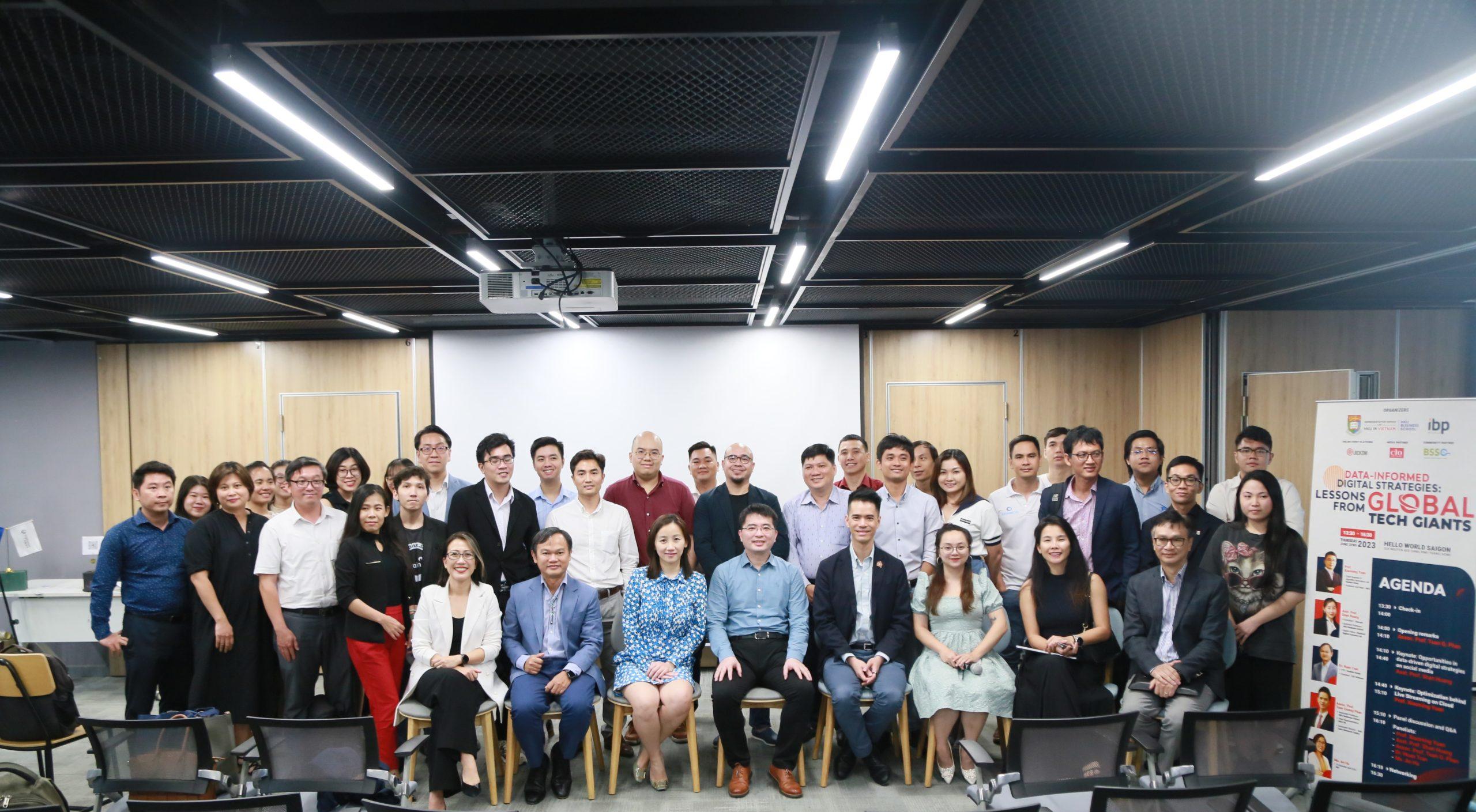 Hội thảo “Data-informed Digital Strategies: Lessons from Global Tech Giants”